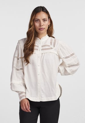 PBO Bluse - PBOKila Bluse i Star White