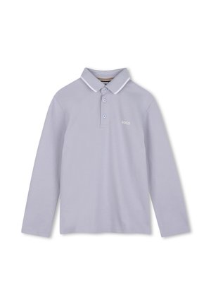 BOSS Kidswear, POLO MANCHES LONGUES - Polo - bleu delave