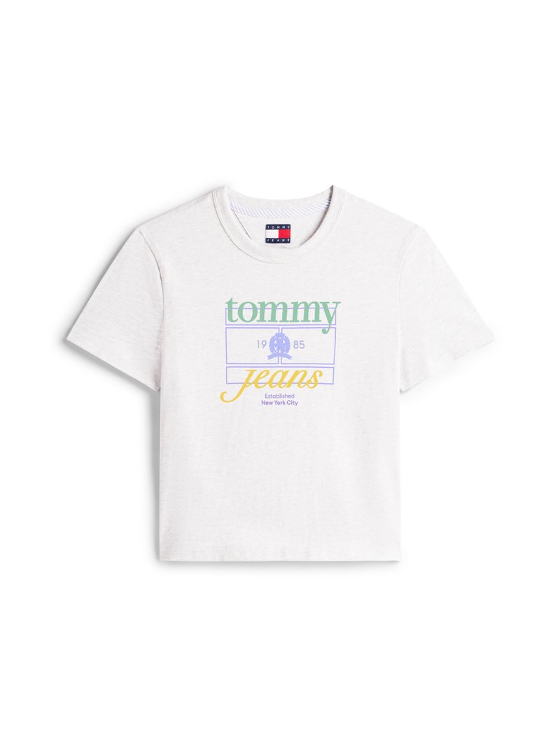 Tommy Jeans T-shirt print crème