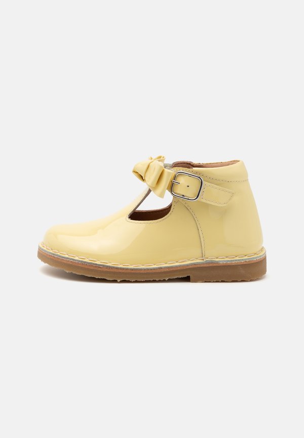 T BAR BOW UNISEX - Touch-strap shoes - butter
