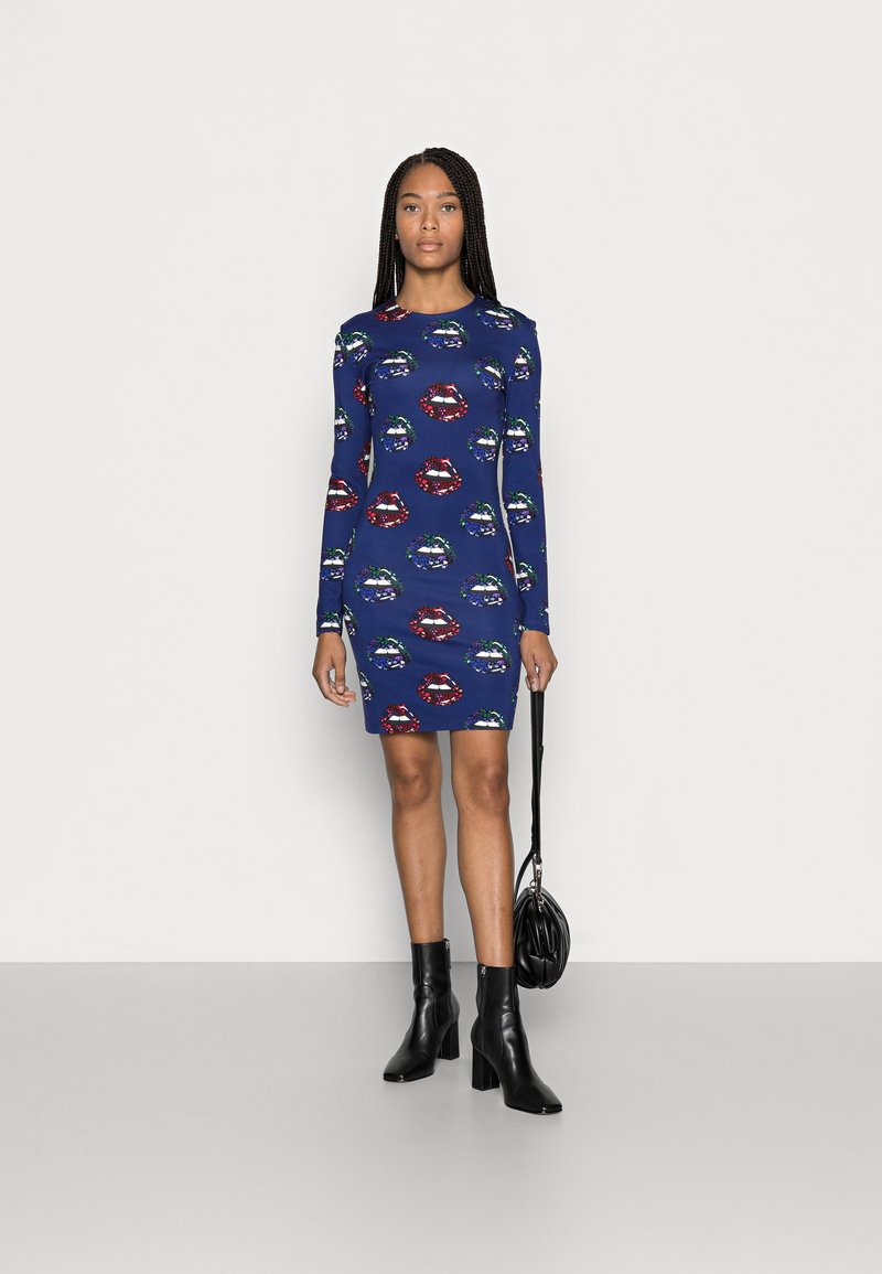 Damen Freizeitkleider | Desigual VEST LILIANA Freizeitkleid purple opulence/blau - UN31301 Damen Freizeitkleider | Desigual VEST LILIANA Freizeitkleid purple opulence/blau - UN31301