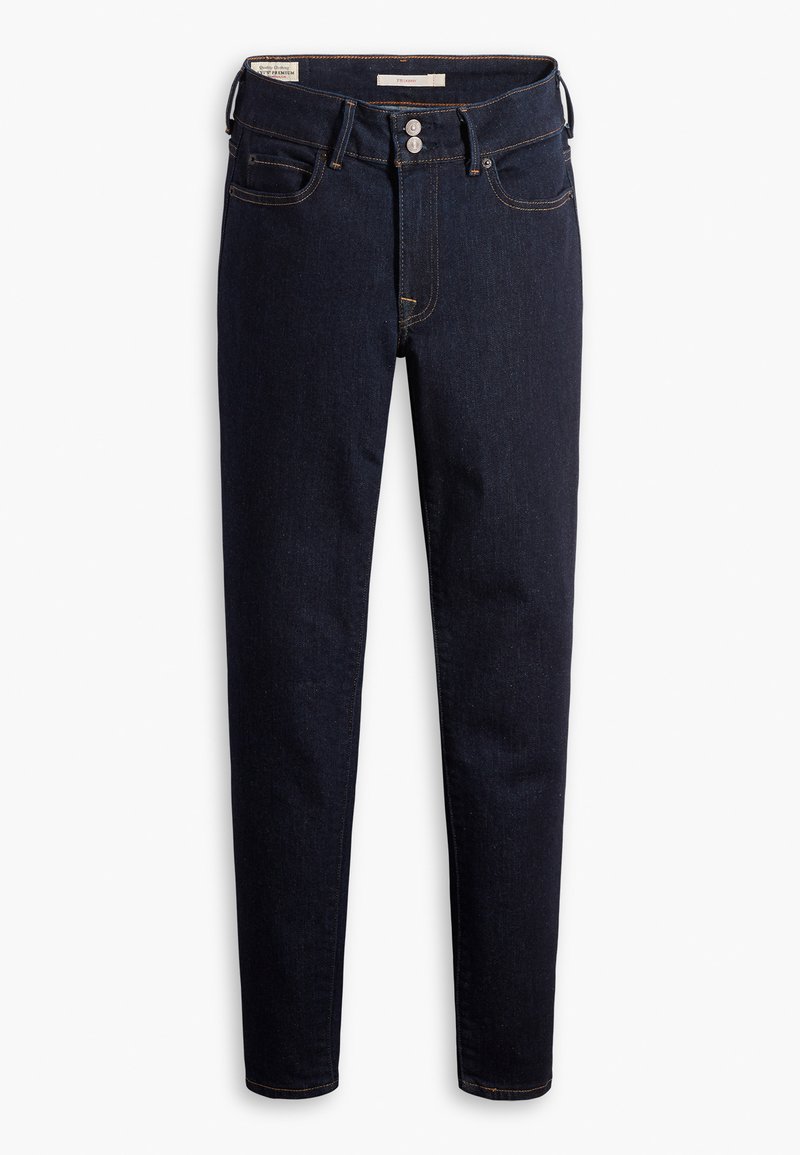 Levi's® 711® DOUBLE BUTTON - Jeans Skinny - blue wave rinse/denim ...