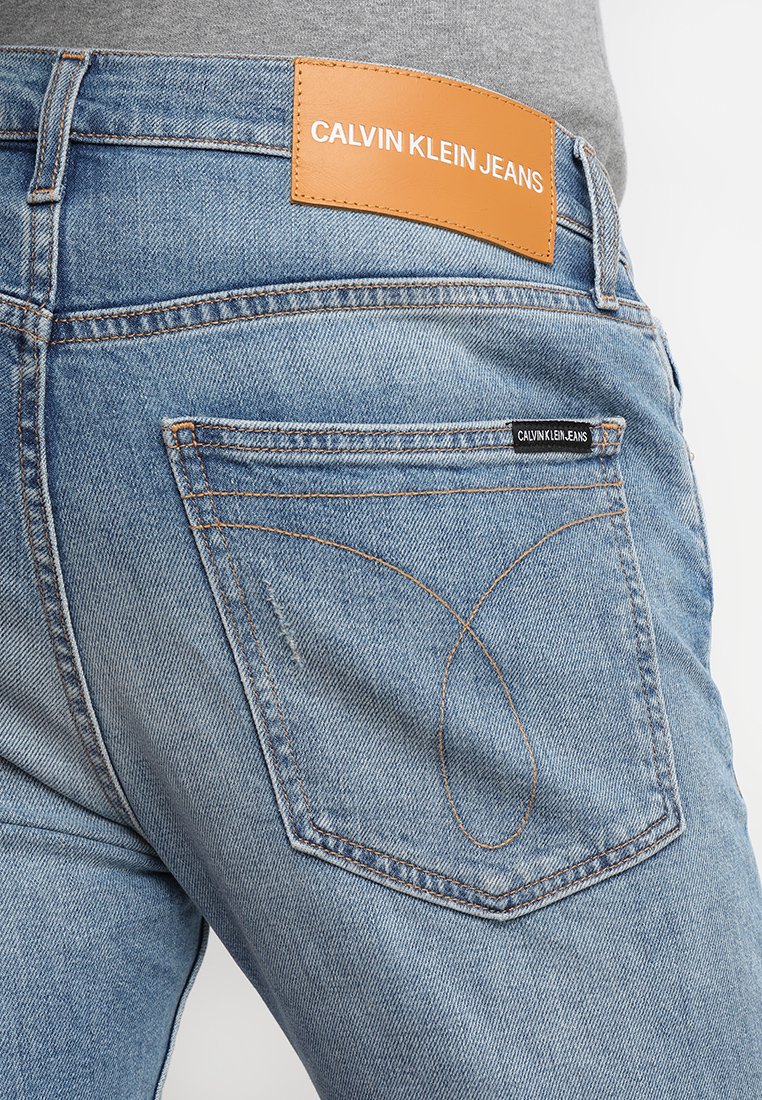 Calvin Klein CKJ 016 Skinny Jeans - 1A4 Bright Mid Blue | Atterley