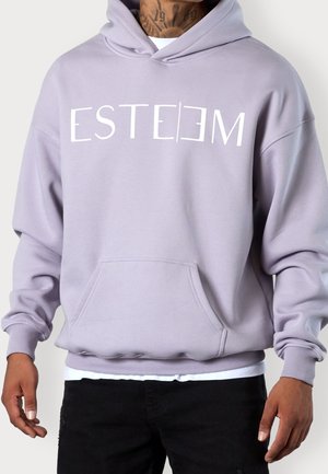 Felpa con cappuccio - lilac