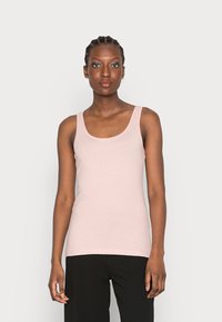 Anna Field BASIC TANK 3 PACK - Top - dark blue/light pink/white