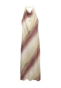 PULL&BEAR HALTER  - Rochie maxi - brown