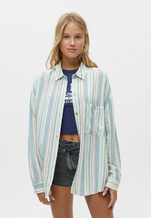 RUSTIC STRIPED - Košile - white