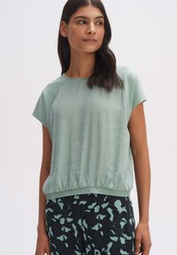 OPUS Basic T-shirt - aqua green