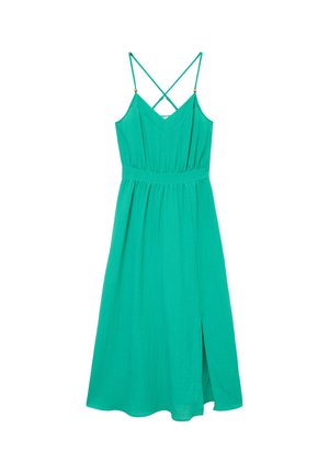 Cache Cache, CACHE CACHE CACHE CACHE KLEID MIT V-AUSSCHNITT UND TRÄGERN - Vestido largo - vert