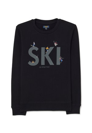 REGULAR FIT WITH SKI PRINT - Sweater - gunmetal