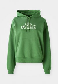 FLOWER HOODIE - Sweatshirt - green