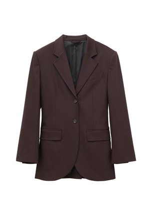 & OTHER STORIES, & OTHER STORIES SINGLE-BREASTED BLAZER - Blazer - dark brown
