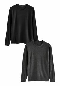 SOFT TOUCH 2 PACK - Svetrík - black grey