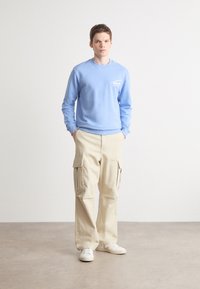 Tommy Jeans ENTRY GRAPHIC CREW - Felpa - westside blue