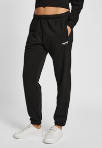 Hummel - HMLLGC SHAI REGULAR  - Tracksuit bottoms - black Thumbnail Image 1