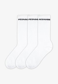 SIDE LOGO UNISEX 3 PACK - Socken - white/black