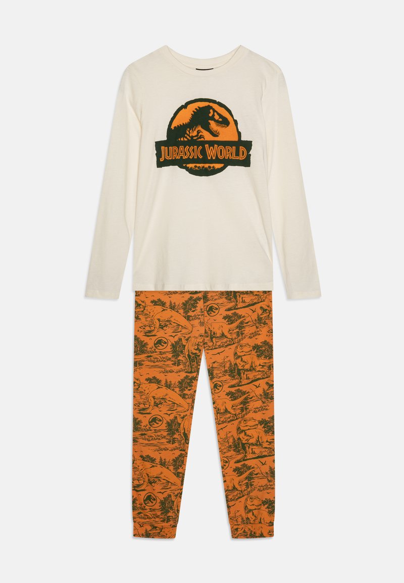 Friboo Conjunto de pijama - off-white/green /orange