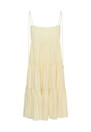 My Essential Wardrobe, MWGILDA STRAP SHORT - Päevakleit - lemon icing