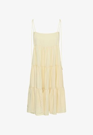 My Essential Wardrobe, MWGILDA STRAP SHORT - Päevakleit - lemon icing