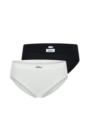 FEINRIPP - REVIVAL PAULA 2 PACK - Slip - black and white
