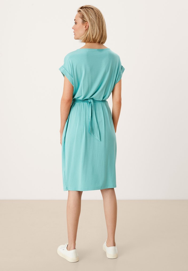 Damen Freizeitkleider | s.Oliver Strickkleid turquoise/türkis - HS24614 Damen Freizeitkleider | s.Oliver Strickkleid turquoise/türkis - HS24614