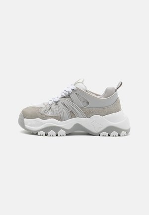 SHOES - Tenisky - gray & white