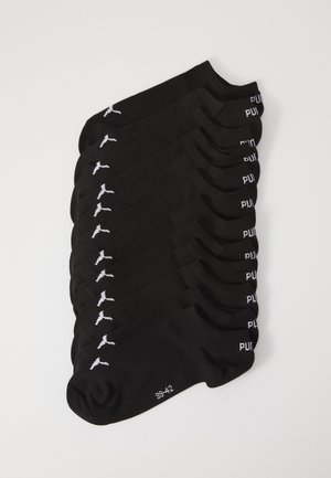 SNEAKER UNISEX 12 PACK - Sports socks - black