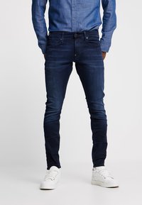 G-Star - REVEND SKINNY - Jeans Skinny Fit - slander indigo super Thumbnail Image 1