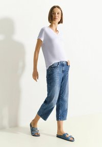 Cecil V-NECK  - T-Shirt basic - weiß