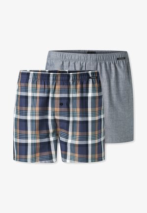 2 PACK  - Boxeralsó - dunkelblau   grau