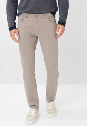 STYLE CHUCK - Trousers - taupe