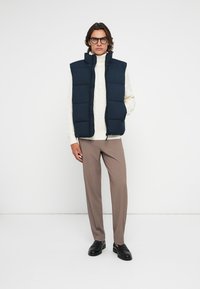 TOM TAILOR DENIM PUFFER - Vesta - sky captain blue