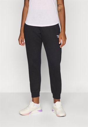 SMALL LOGO CUFFED PANTS - Joggebukse - black