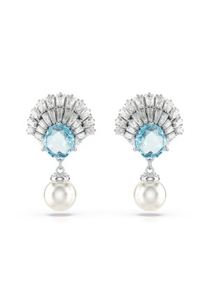 IDYLLIA DROP EARRINGS SHELL - Earrings - blue
