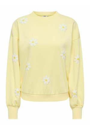 ONLBROOKE O NECK NOOS - Ikdienas džemperis - pastel yellow