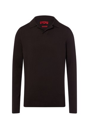 PULLOVER - Polo - schoko