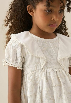 Angel & Rocket, REGULAR FIT - AURORA FLORAL EMBROIDERED DRESS - Hverdagskjole - natural