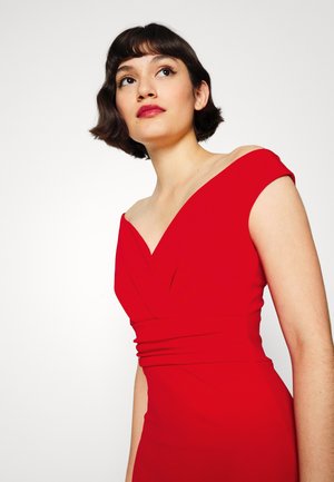 ANDREW OFF SHOULDER MAXI DRESS - Robe de cocktail - red
