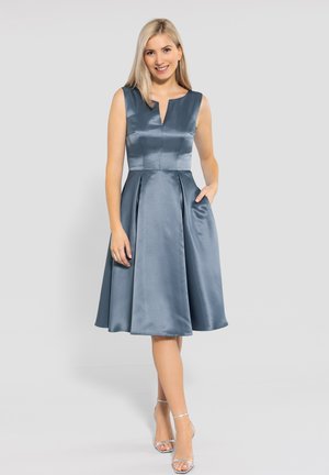 Cocktailjurk - vintage blue