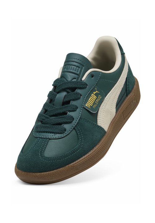 PUMA PALERMO JR UNISEX - Baby shoes - dark green-alpine snow — foto 5
