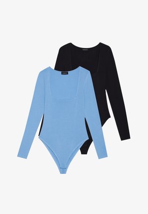 2 PACK - T-shirt à manches longues - allure/black