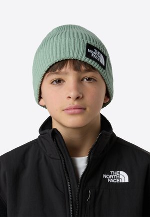 LOGO BOX CUFFED UNISEX - Lue - slate moss