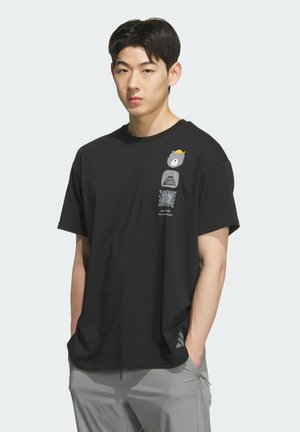 MULTI GRAPHIC - Print T-shirt - black