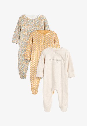 3 PACK - Dupačky na spaní - ochre