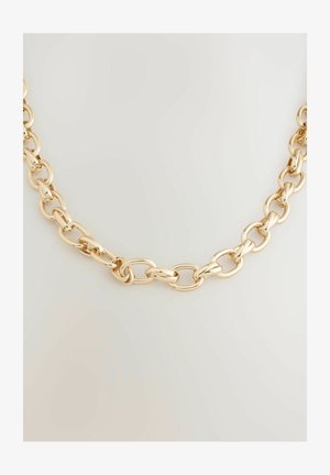 Next, DOUBLE LINK CHUNKY - Necklace - gold tone