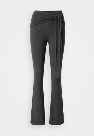 ONLY, ONLAMERA BOW  - Pantalon classique - black melange