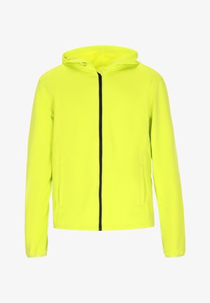 DreiMaster, DREIMASTER JACKET - Sweatjacke - limette schwarz