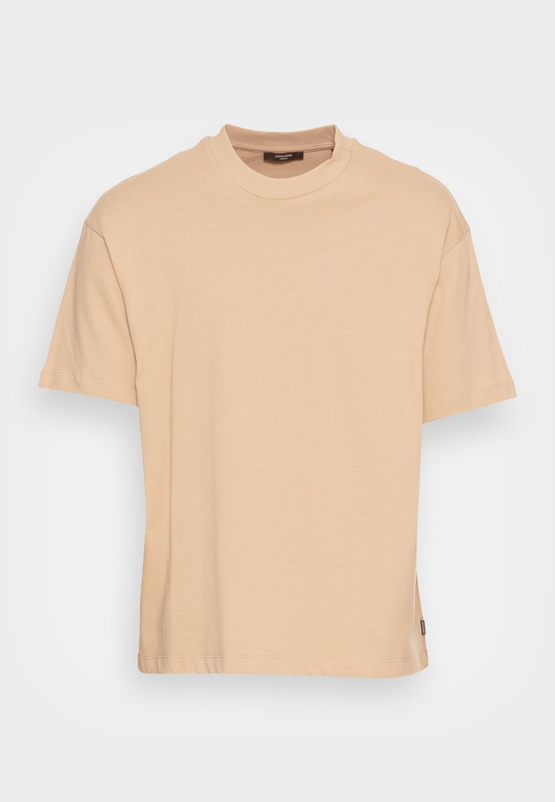 Herren T-Shirts basic | Jack & Jones PREMIUM JPRBLAKAM CLEAN TEE CREW NECK T-Shirt basic curds whey/beige - VN69462 Herren T-Shirts basic | Jack & Jones PREMIUM JPRBLAKAM CLEAN TEE CREW NECK T-Shirt basic curds whey/beige - VN69462