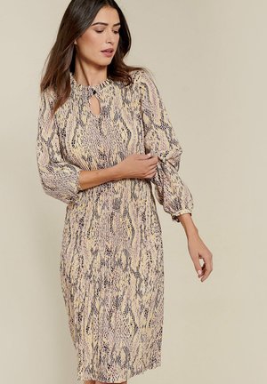 Damart PLISSÉE SERPENT - Vestito casual - imp. reptile