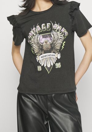 T-shirt imprimé - black